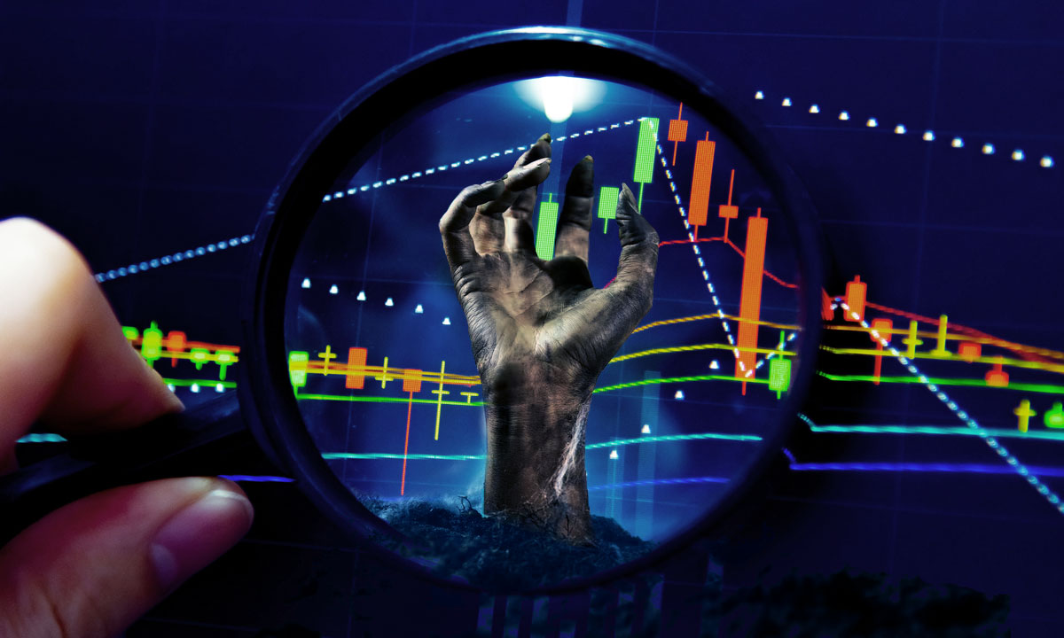 acciones de empresas zombi